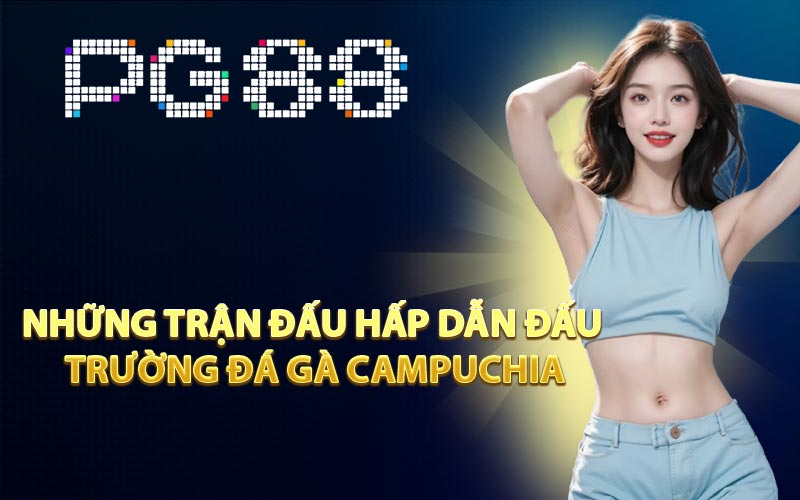 Những trận đấu hấp dẫn đấu trường đá gà Campuchia